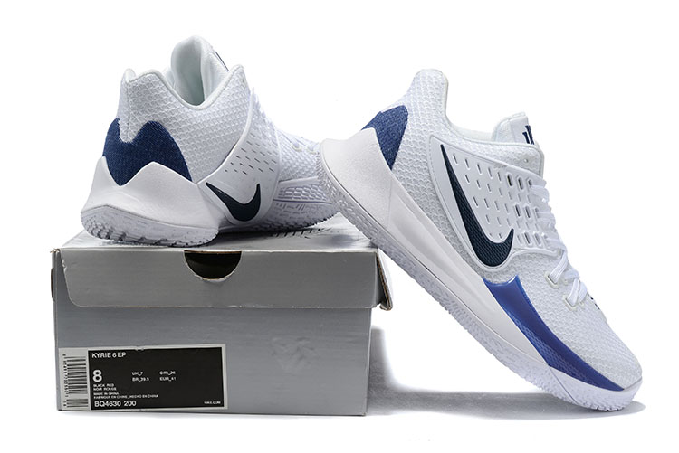 2020 Nike Kyrie Irving 2 Low White Blue Shoes